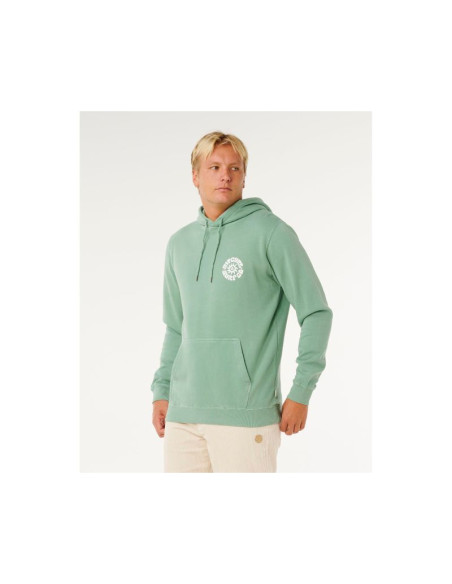 Bluza męska rip curl pacific rinse hood zielona
