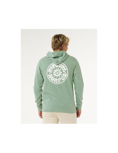Bluza męska rip curl pacific rinse hood zielona