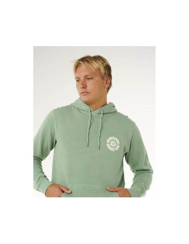 Bluza męska rip curl pacific rinse hood zielona