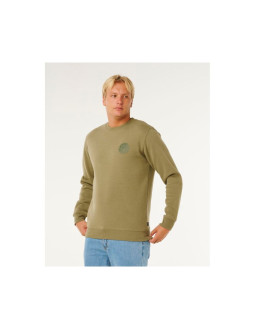Bluza męska rip curl wetsuit icon hood zielona 2