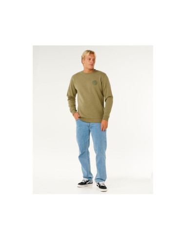 Bluza męska rip curl wetsuit icon hood zielona