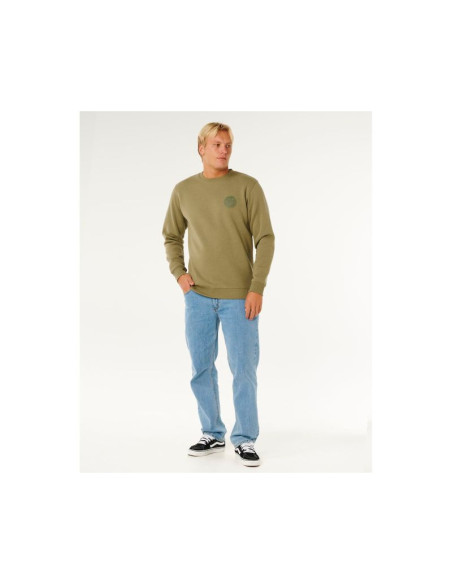 Bluza męska rip curl wetsuit icon hood zielona