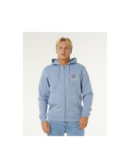 Bluza męska rip curl wettie passage icon zip thru niebieska