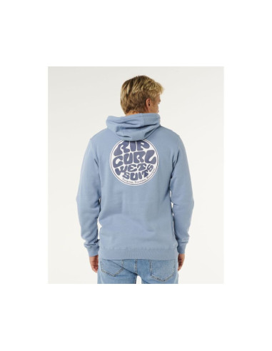 Bluza męska rip curl wettie passage icon zip thru niebieska