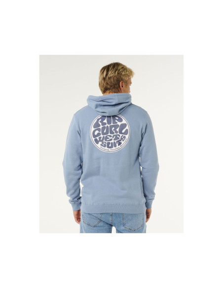 Bluza męska rip curl wettie passage icon zip thru niebieska