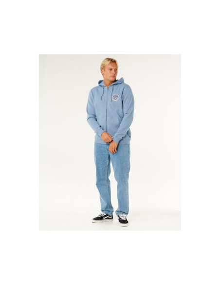 Bluza męska rip curl wettie passage icon zip thru niebieska