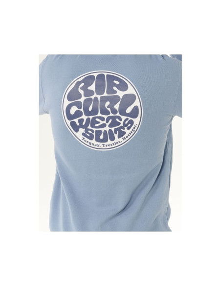 Bluza męska rip curl wettie passage icon zip thru niebieska