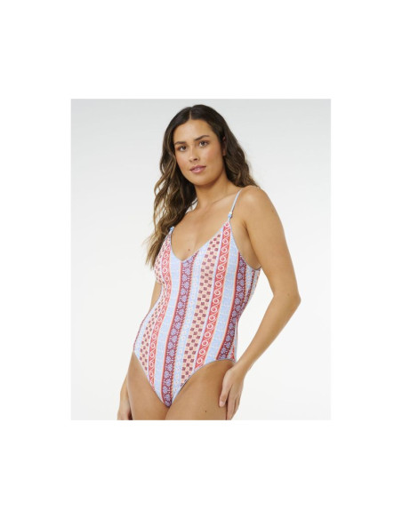 Kostium damski rip curl coastal instinct cheeky 1pc multikolor