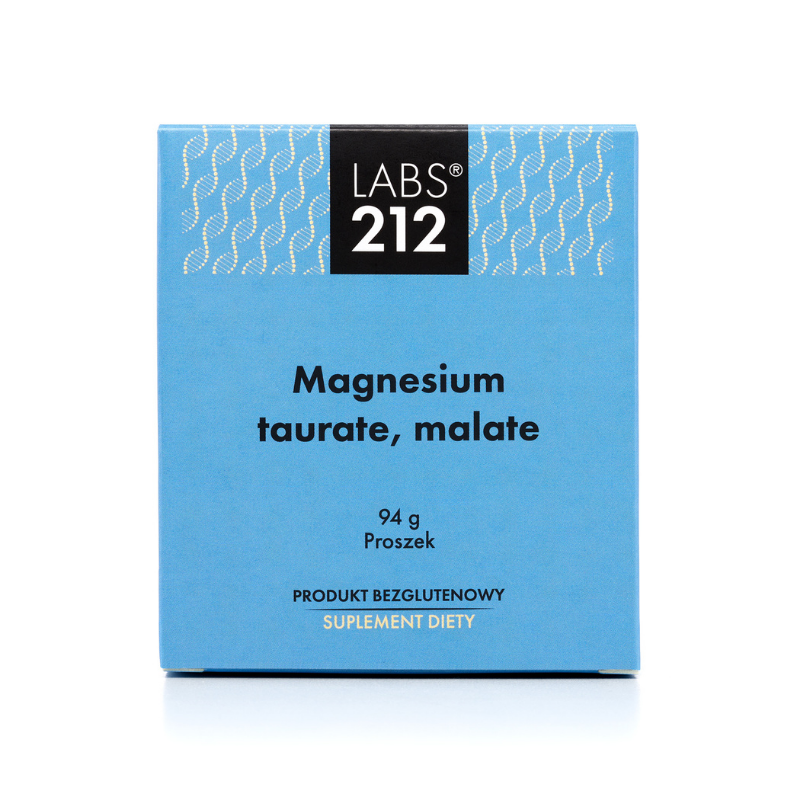 Magnesium Taurate, Malate - Taurynian i Jabłczan magnezu (72 g)