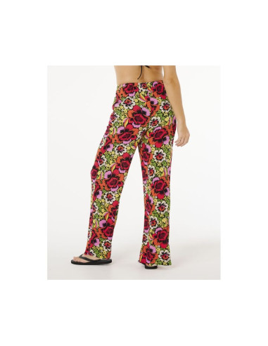 Spodnie damskie rip curl blooming wide leg pant multikolor