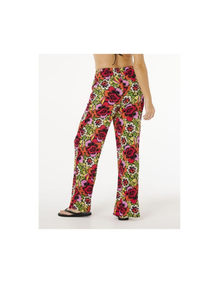 Spodnie damskie rip curl blooming wide leg pant multikolor