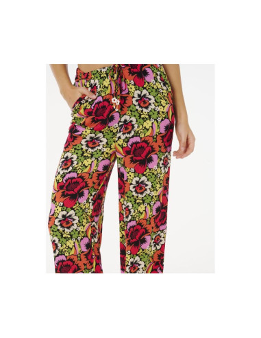 Spodnie damskie rip curl blooming wide leg pant multikolor