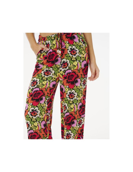 Spodnie damskie rip curl blooming wide leg pant multikolor