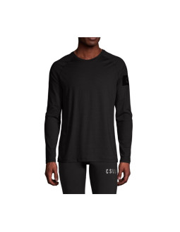 Koszulka męska casall m rapidry long sleeve kolor czarny 2