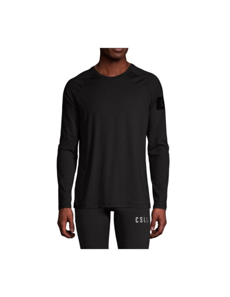 Koszulka męska casall m rapidry long sleeve kolor czarny