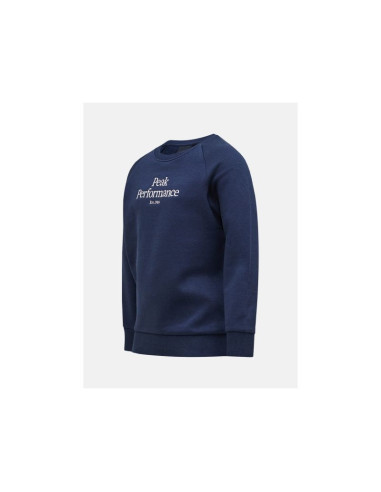 Bluza juniorska peak performance jr original crew kolor granatowy