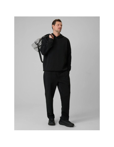 Bluza dresowa regular z kapturem męska 4f 4frss26tswsm2793-20s