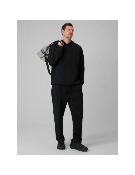 Bluza dresowa regular z kapturem męska 4f 4frss26tswsm2793-20s