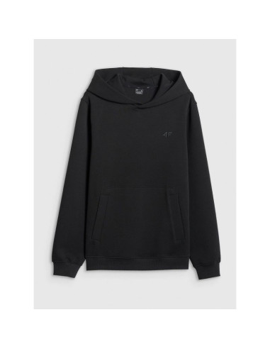 Bluza dresowa regular z kapturem męska 4f 4frss26tswsm2793-20s