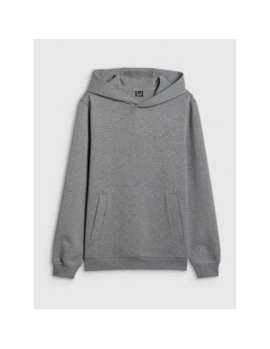 Bluza dresowa regular z kapturem męska 4f 4frss26tswsm2793-24m
