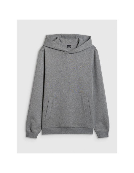 Bluza dresowa regular z kapturem męska 4f 4frss26tswsm2793-24m
