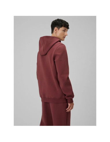Bluza dresowa regular z kapturem męska 4f 4frss26tswsm2793-60s