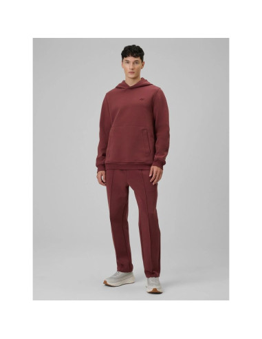 Bluza dresowa regular z kapturem męska 4f 4frss26tswsm2793-60s