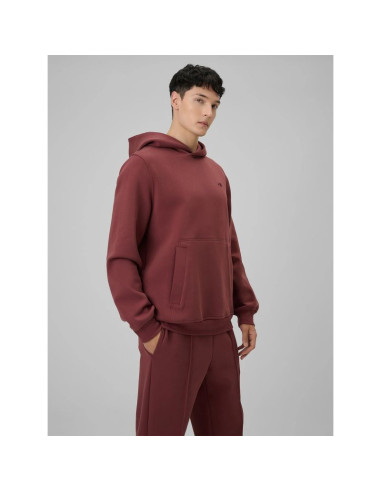 Bluza dresowa regular z kapturem męska 4f 4frss26tswsm2793-60s
