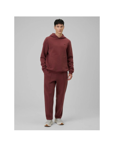 Bluza dresowa regular z kapturem męska 4f 4frss26tswsm2793-60s