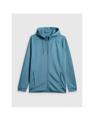 Bluza treningowa regular z kapturem męska 4f 4frss26tfswm0958-32s