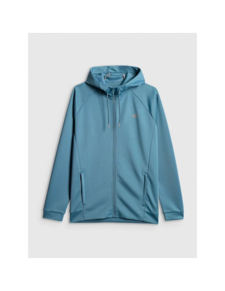 Bluza treningowa regular z kapturem męska 4f 4frss26tfswm0958-32s