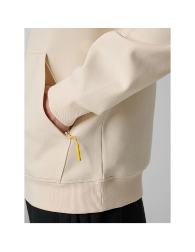 Bluza dresowa regular z kapturem męska 4f 4frss26tswsm2894-12s