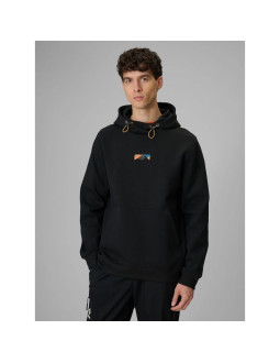 Bluza dresowa regular z kapturem męska 4f 4frss26tswsm2894-20s