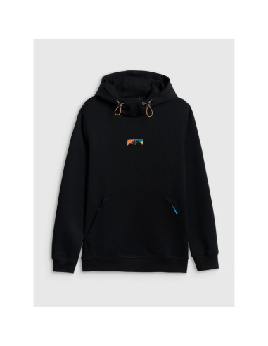 Bluza dresowa regular z kapturem męska 4f 4frss26tswsm2894-20s