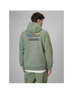 Bluza dresowa regular z kapturem męska 4f 4frss26tswsm2894-44s 2