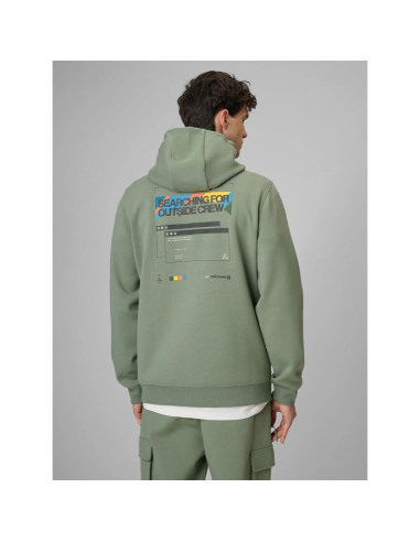 Bluza dresowa regular z kapturem męska 4f 4frss26tswsm2894-44s