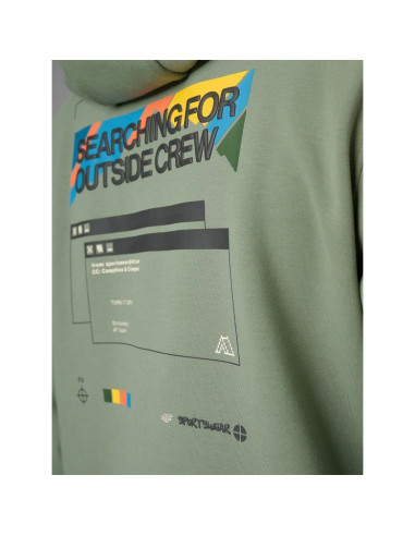 Bluza dresowa regular z kapturem męska 4f 4frss26tswsm2894-44s
