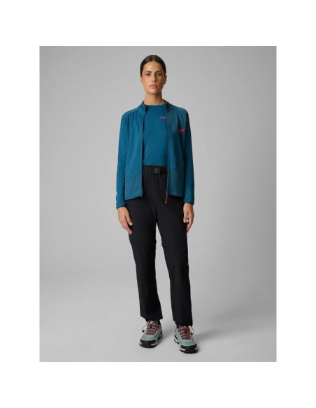 Bluza trekkingowa slim bez kaptura damska 4f 4frss26tfswf0986-46s