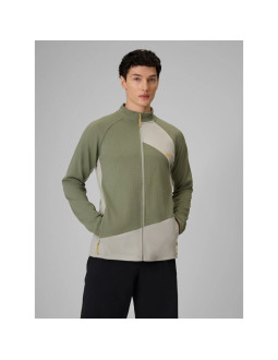 Bluza trekkingowa regular bez kaptura męska 4f 4frss26tfswm0984-44s