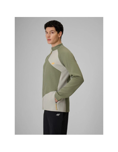 Bluza trekkingowa regular bez kaptura męska 4f 4frss26tfswm0984-44s