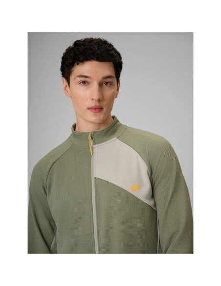 Bluza trekkingowa regular bez kaptura męska 4f 4frss26tfswm0984-44s
