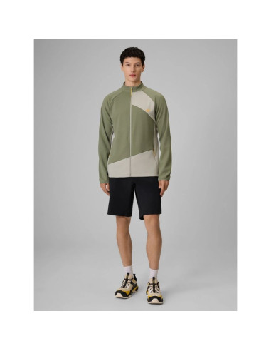 Bluza trekkingowa regular bez kaptura męska 4f 4frss26tfswm0984-44s