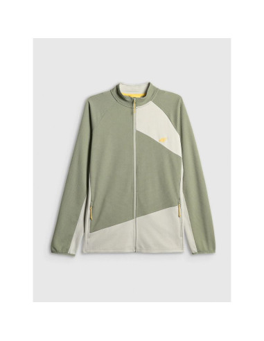 Bluza trekkingowa regular bez kaptura męska 4f 4frss26tfswm0984-44s