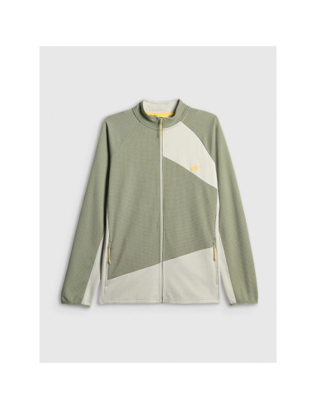 Bluza trekkingowa regular bez kaptura męska 4f 4frss26tfswm0984-44s