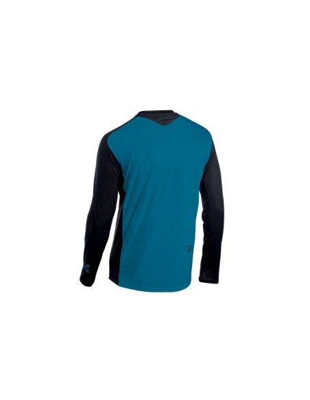 Koszulka rowerowa northwave edge jersey long sleeve - niebieski
