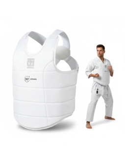 Elastyczny męski ochraniacz tułowia karate wkf | mooto