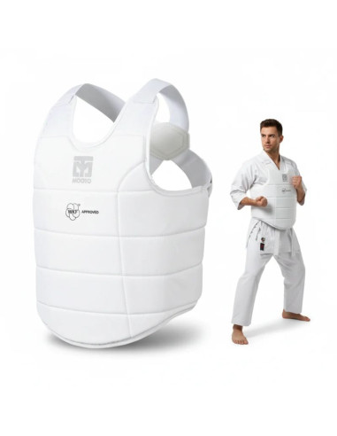 Elastyczny męski ochraniacz tułowia karate wkf | mooto