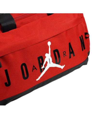 Torba sportowa czerwona 36l air jordan jam velocity duffle  - sm0920-r78