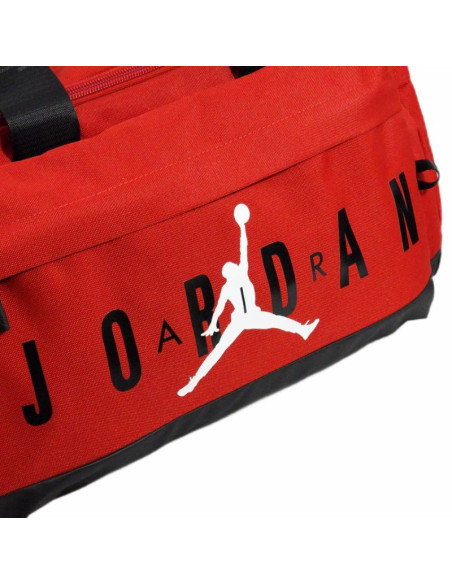 Torba sportowa czerwona 36l air jordan jam velocity duffle  - sm0920-r78