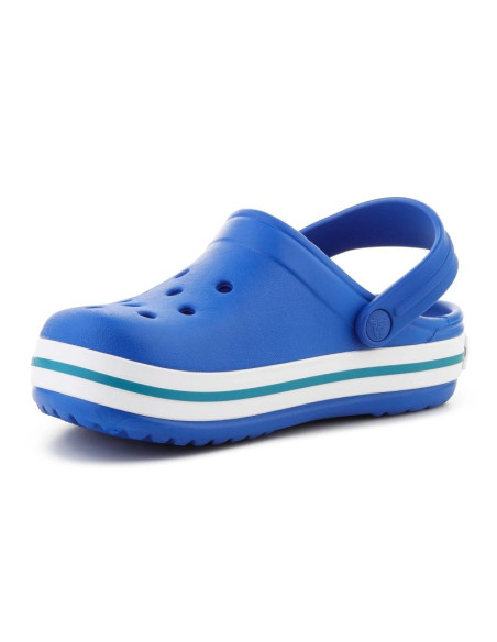 Crocs crocband kids clog blue bolt/turbo teal 207006-4pi